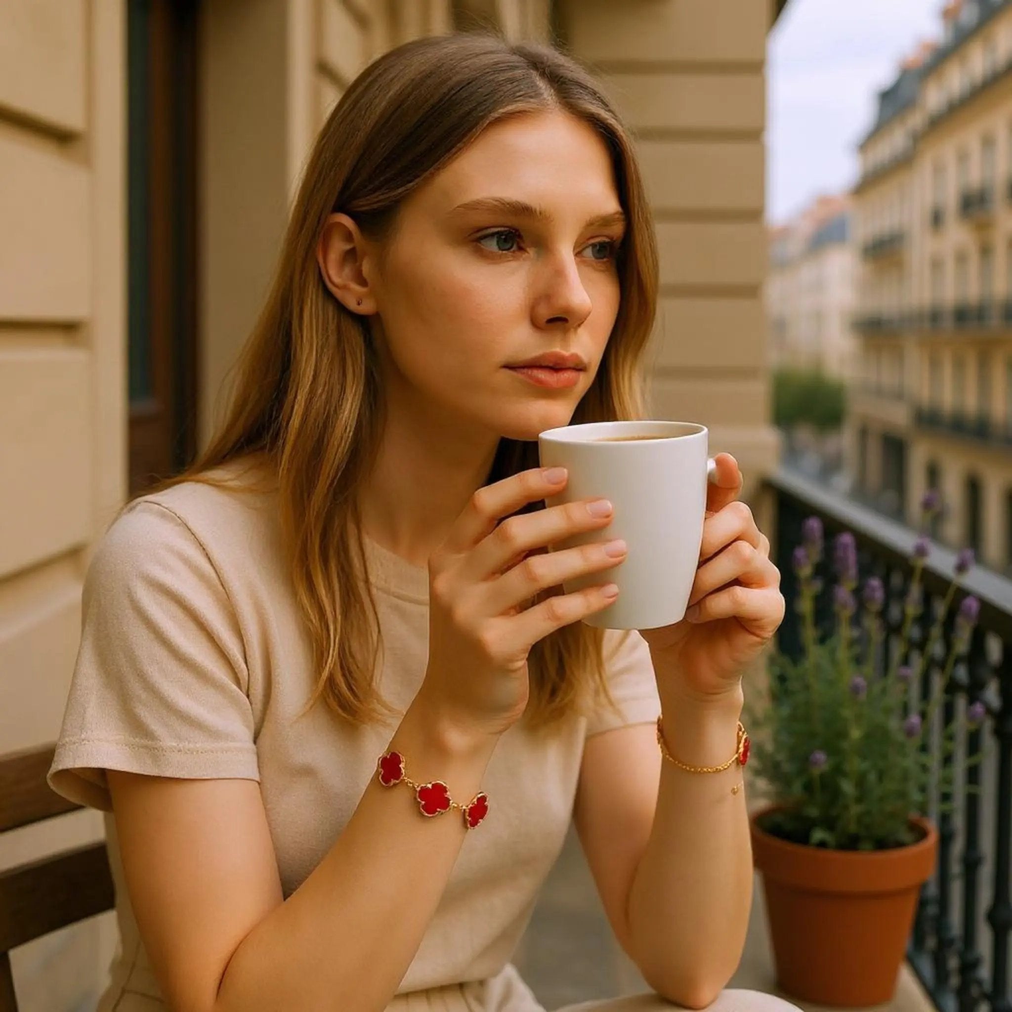 Red Clover Bracelet N3VO