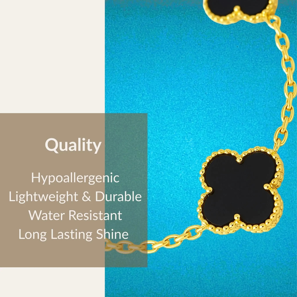 Noir Clover Bracelet N3VO