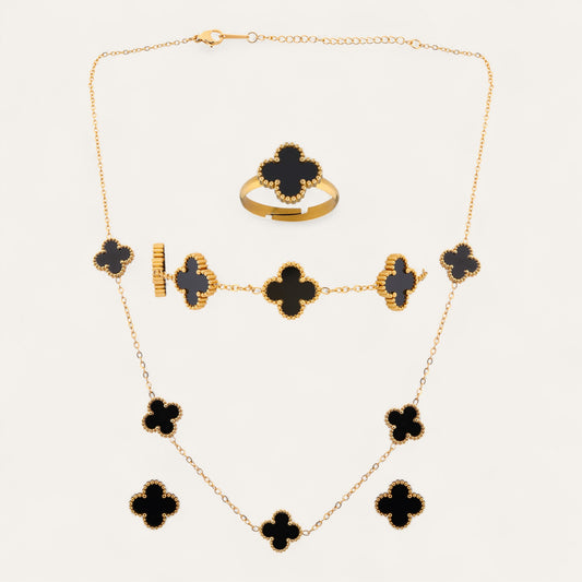 Noir Clover Glam Set