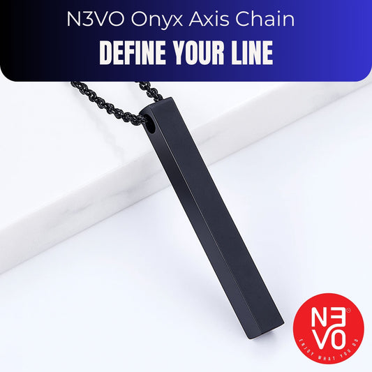 N3VO Onyx Axis Pendant