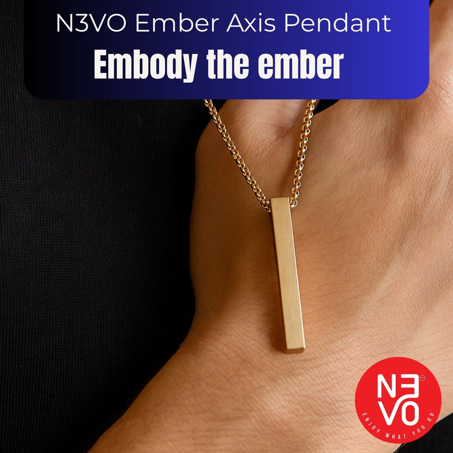 N3VO Ember Axis Pendant