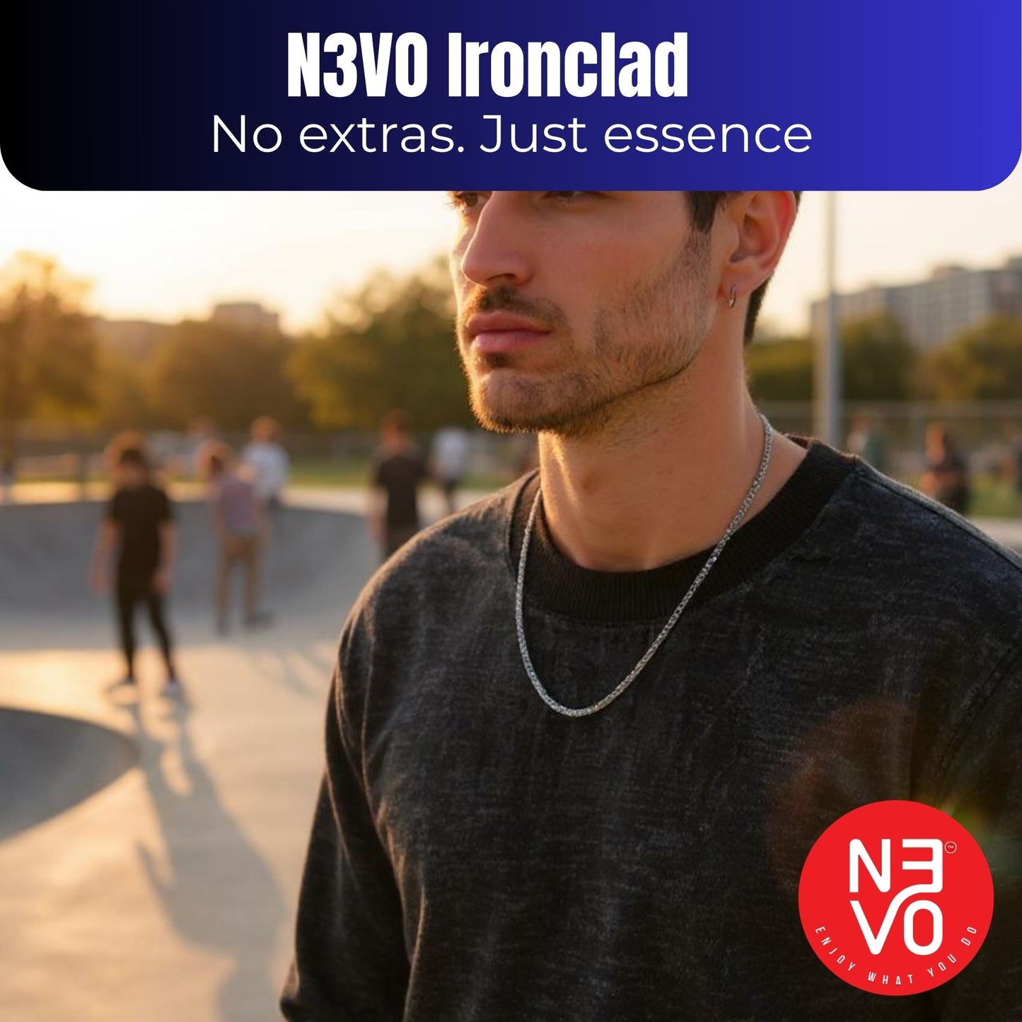 N3VO Ironclad Foxtail Chain