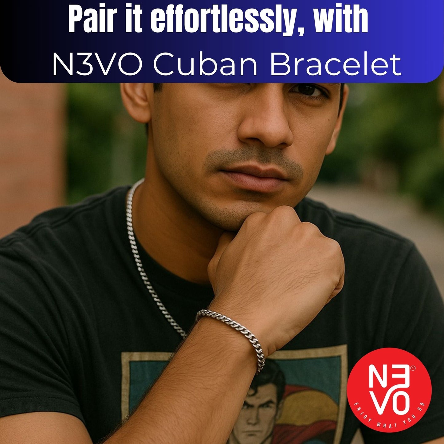 N3VO Ironclad Foxtail Chain