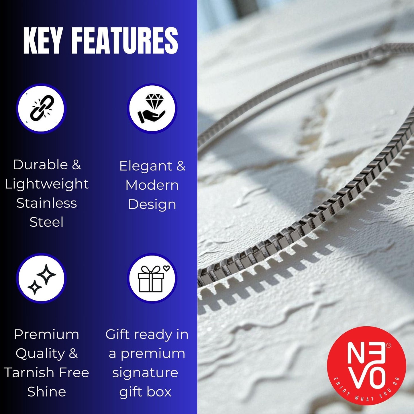 N3VO Titan Edge Chain