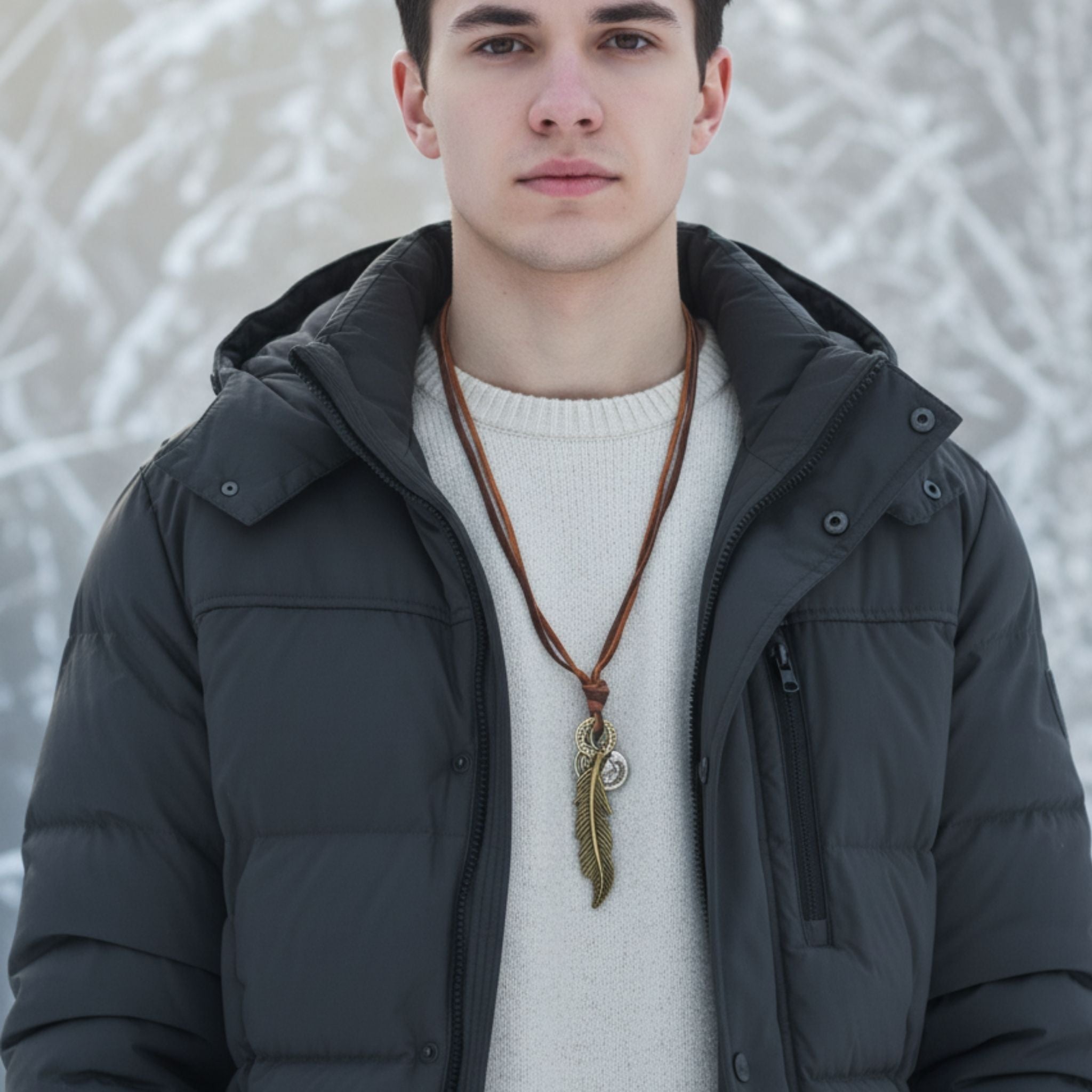 Wanderer Feather Pendant N3VO