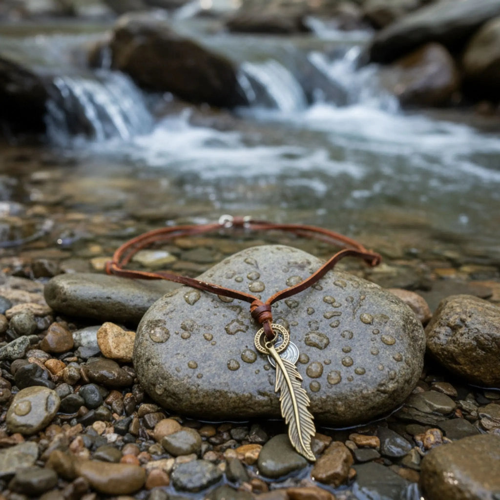 Wanderer Feather Pendant N3VO