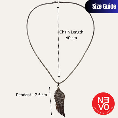 N3VO Wingforce Angel Necklace