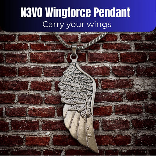 N3VO Wingforce Angel Necklace