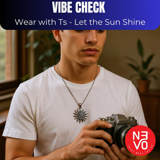 N3VO Sol Sentinel Chain Pendant