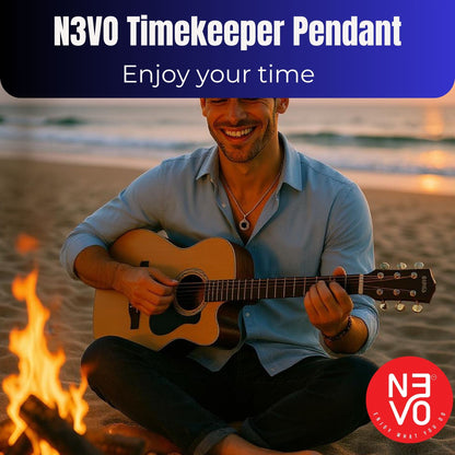 N3VO Timekeeper Chain Pendant