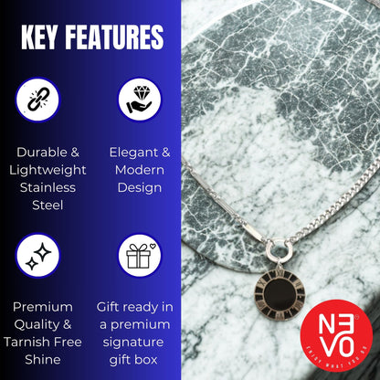 N3VO Timekeeper Chain Pendant