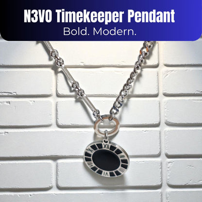 N3VO Timekeeper Chain Pendant