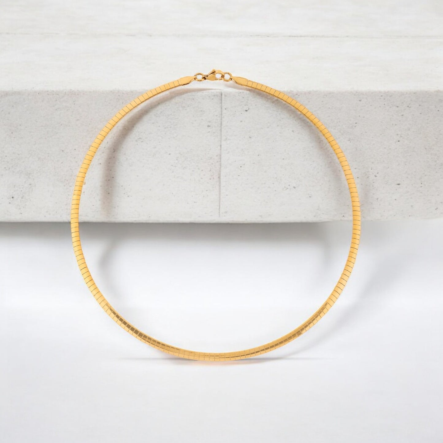 N3VO Solara Flat Chain Necklace