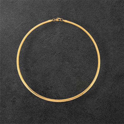 N3VO Solara Flat Chain Necklace