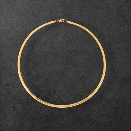 N3VO Solara Flat Chain Necklace