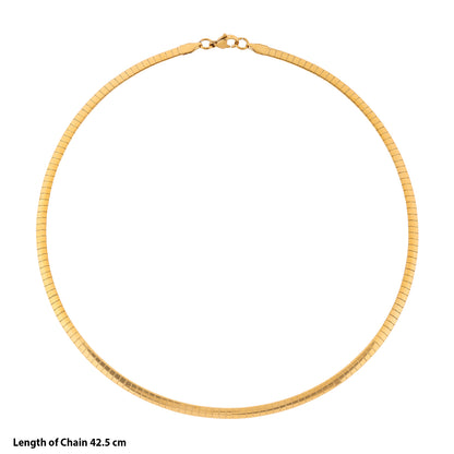 N3VO Solara Flat Chain Necklace