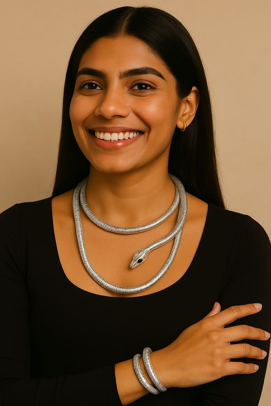 Viperia Snake Chain Necklace