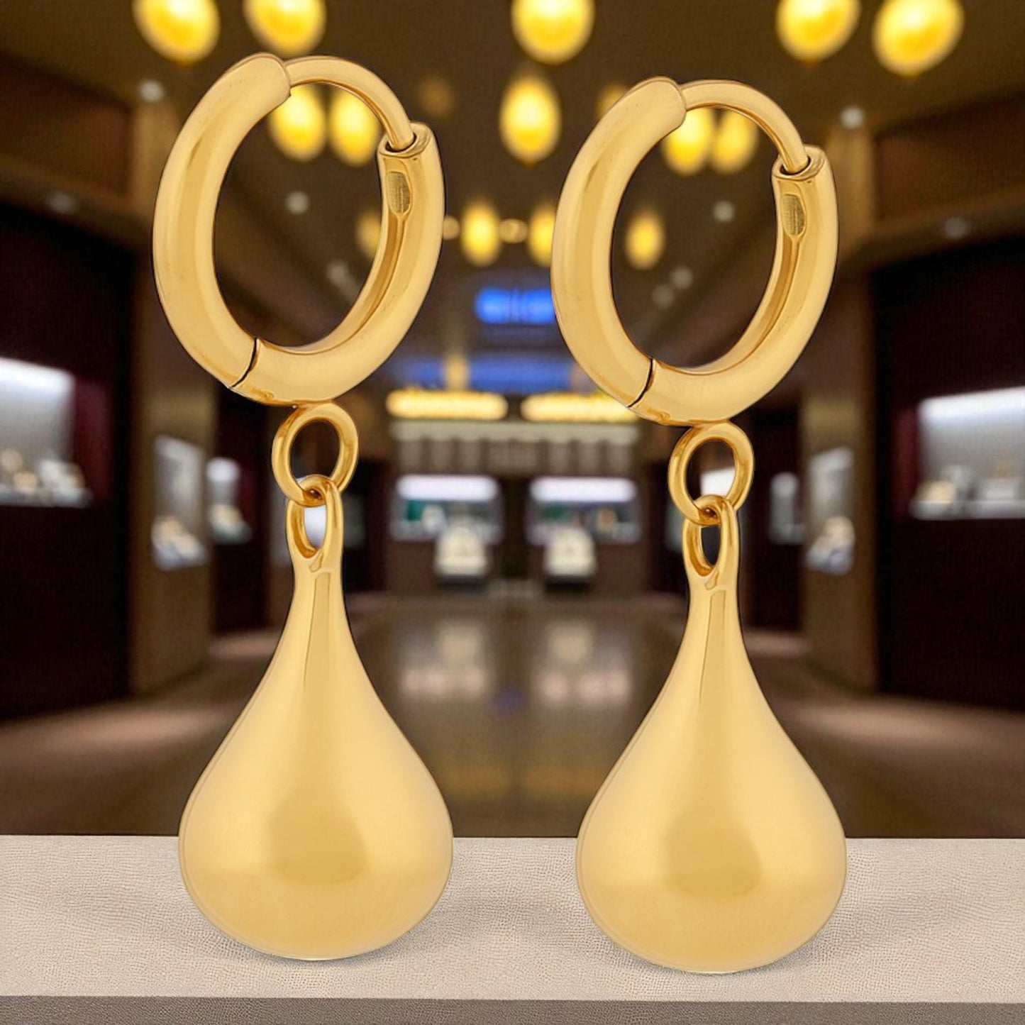 N3VO Aurora Dew Drop Earrings