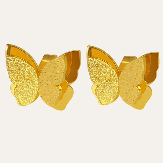 N3VO Papillon Glow Studs
