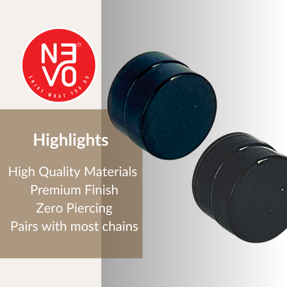 N3VO Noir Magnetic Studs