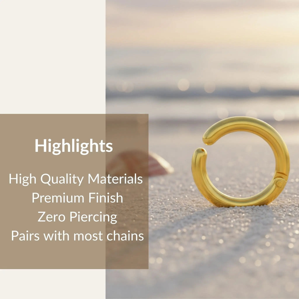 Gold Gleam Hoop N3VO