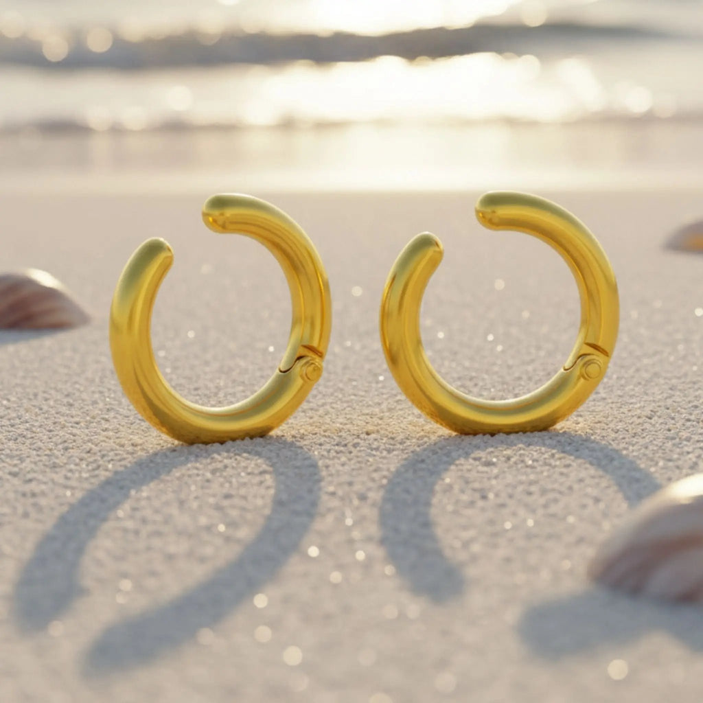 Gold Gleam Hoop N3VO