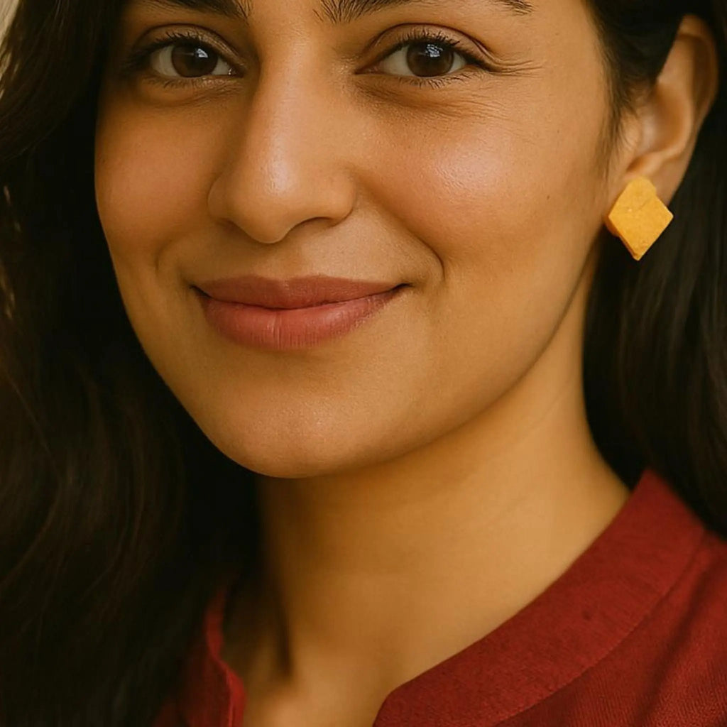 Hammered Diamond Earrings N3VO