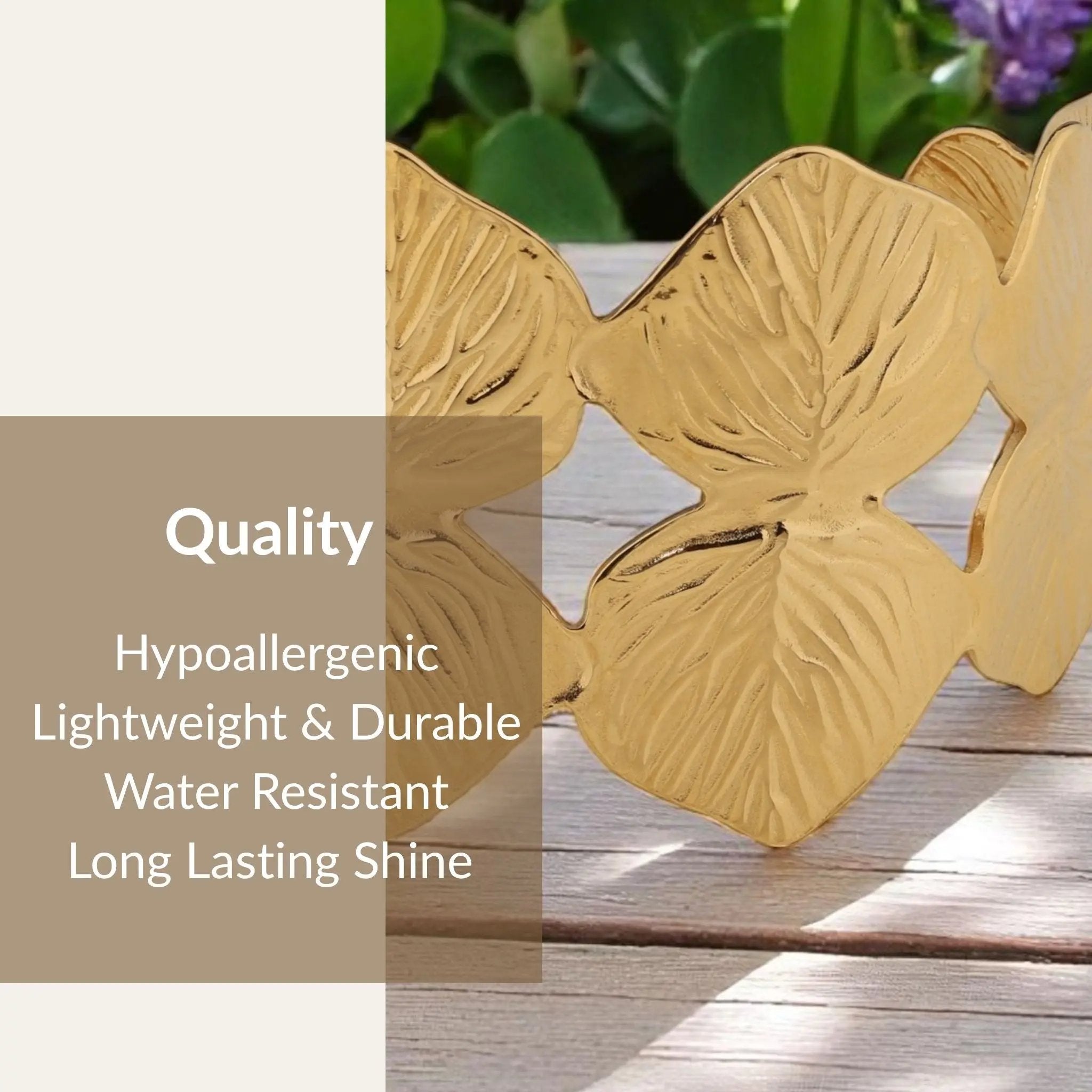 Cassia Leaf Bangle N3VO