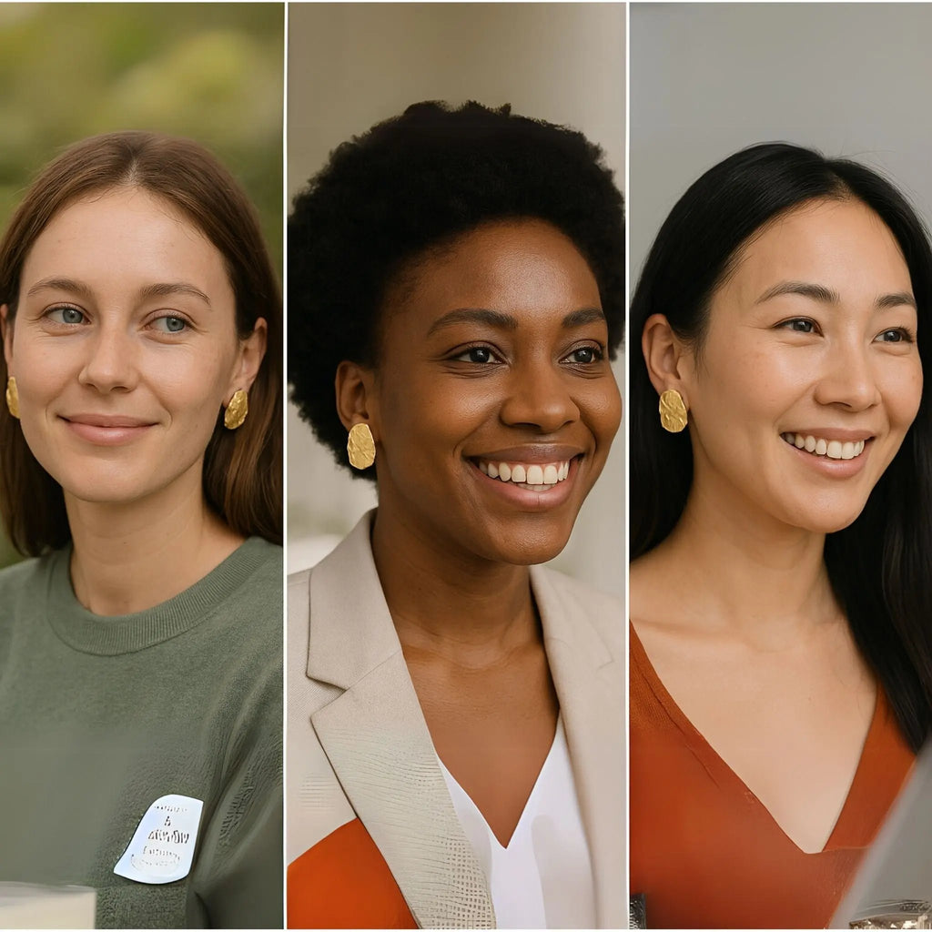 Luminara Flow Studs N3VO