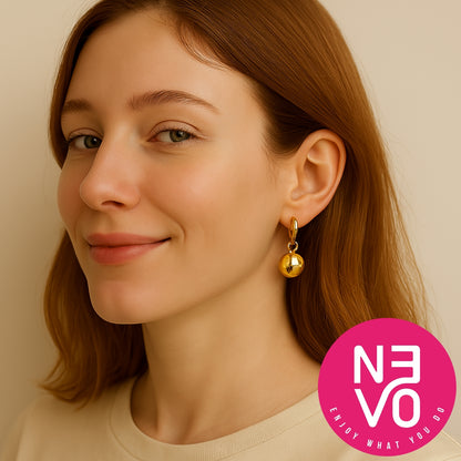 N3VO Solara Luxe Drop Earrings
