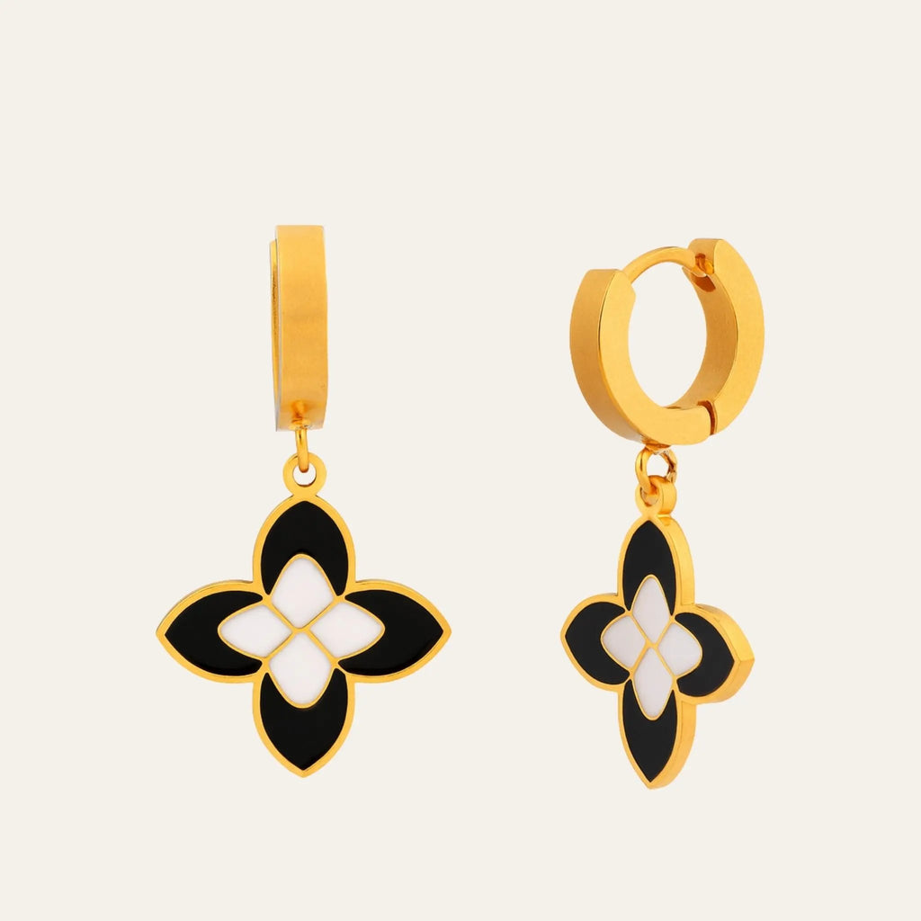 Noir Bloom Hoops N3VO