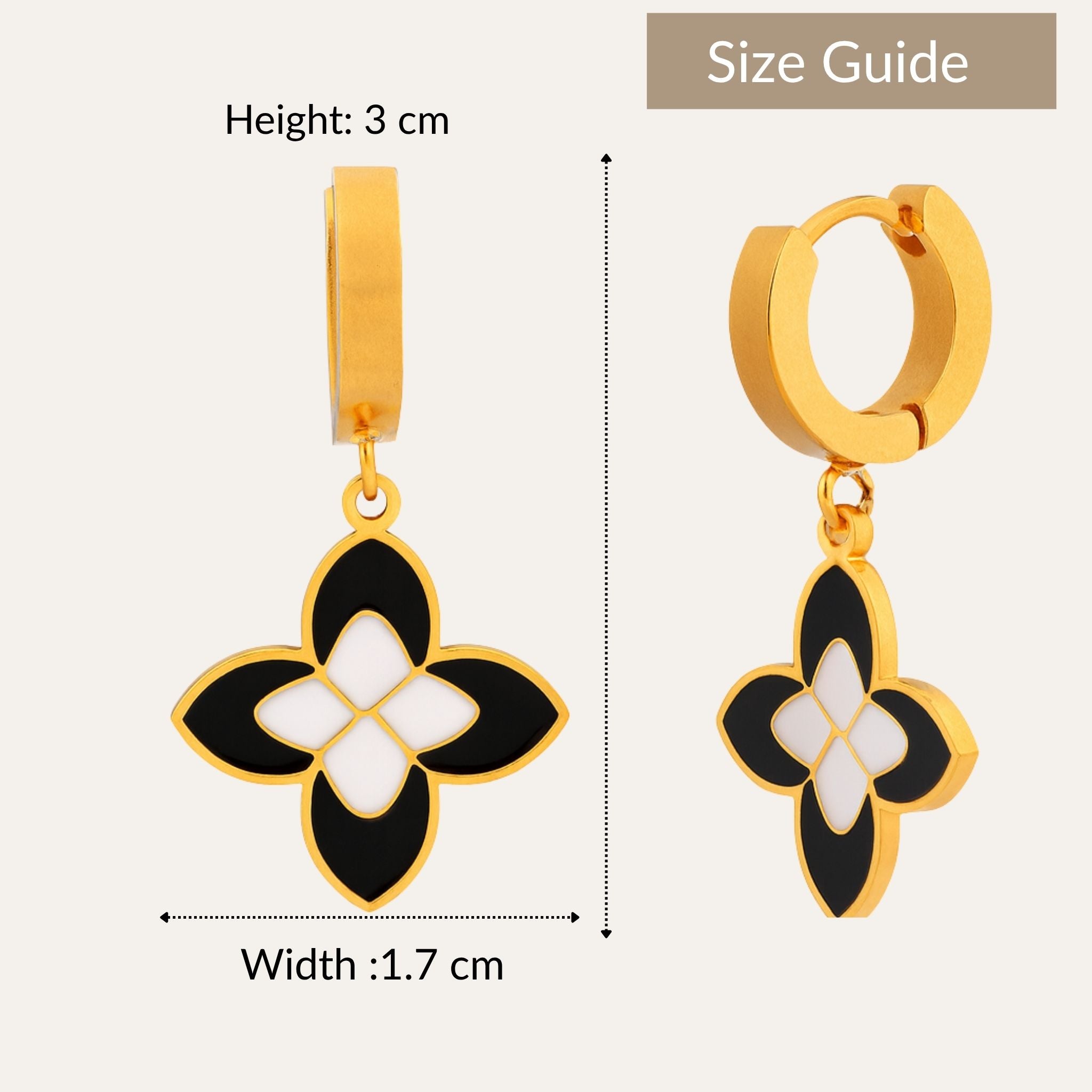 Noir Bloom Hoops N3VO