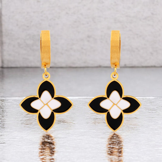 Noir Bloom Earrings