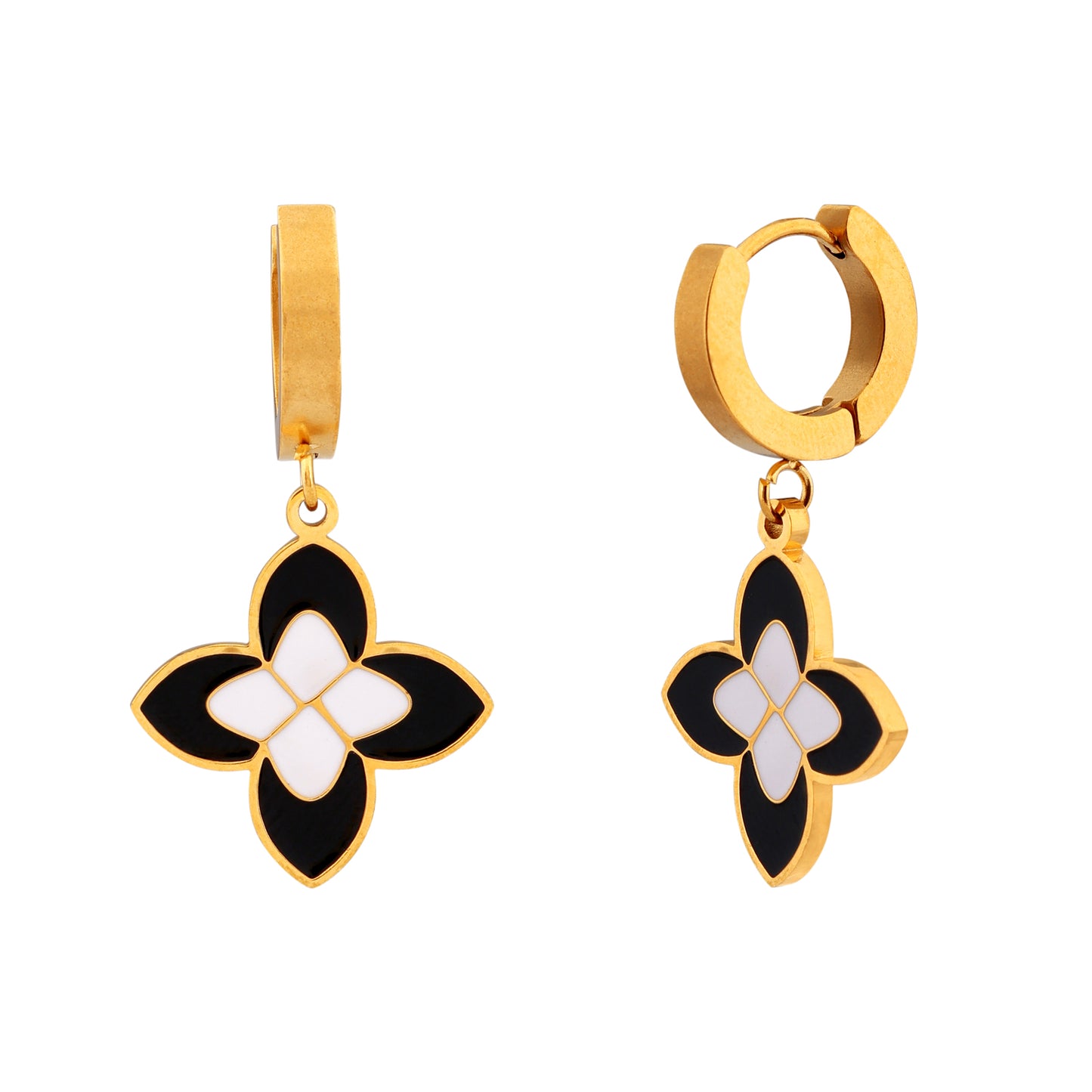 N3VO Noir Bloom Earrings