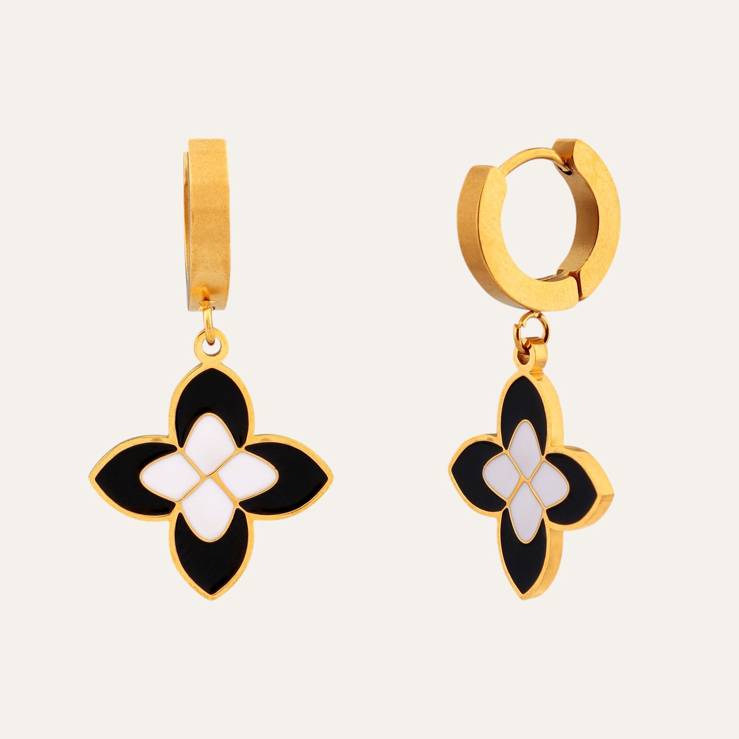 N3VO Noir Bloom Earrings
