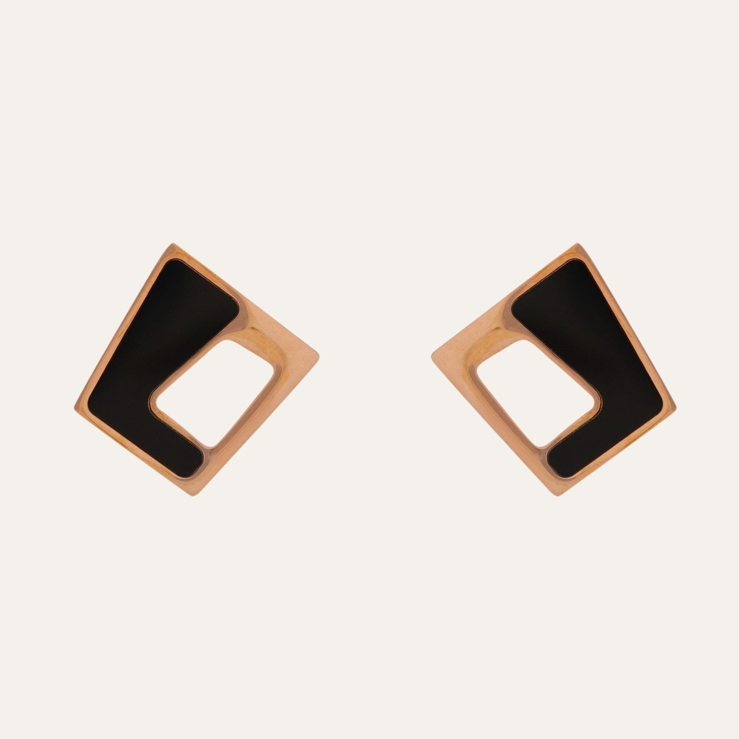 N3VO Obsidian Edge Earrings