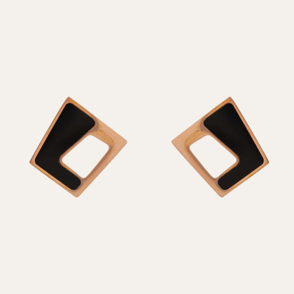 N3VO Obsidian Edge Earrings