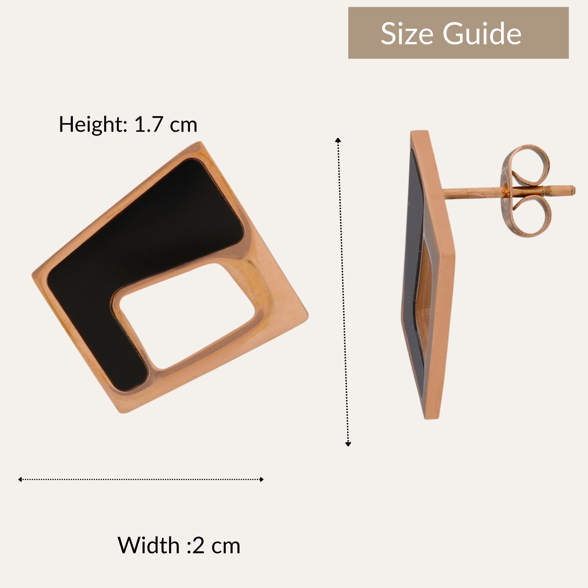 Obsidian Edge Studs N3VO