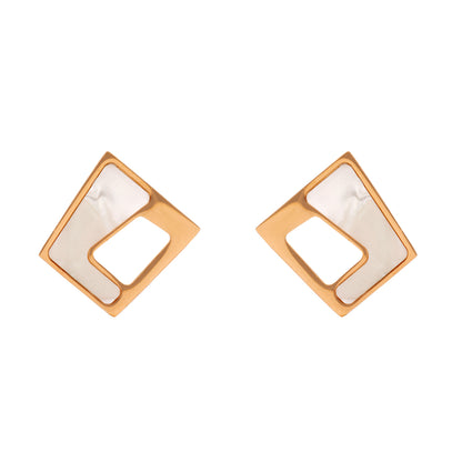 N3VO Pearl Prism Earrings
