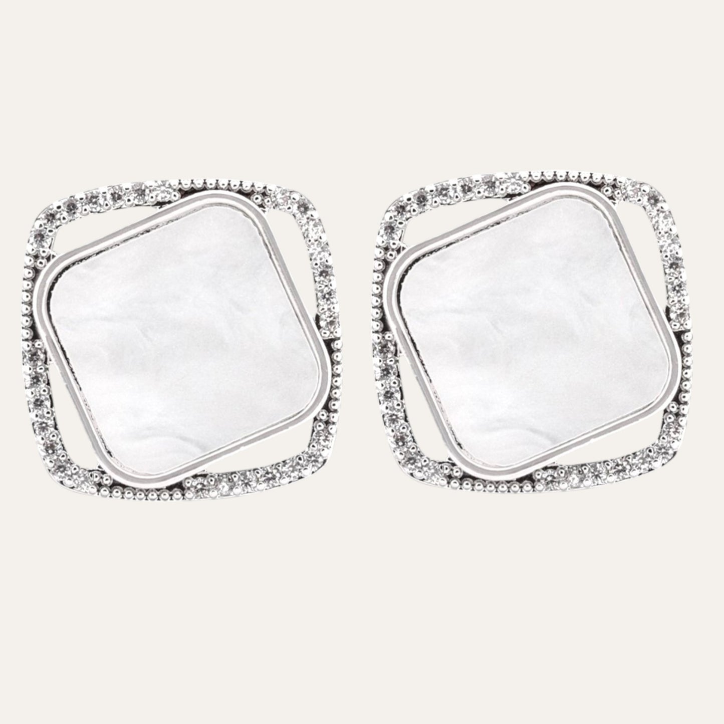 N3VO Luxe Pavé Earrings