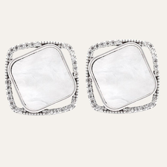 N3VO Luxe Pavé Earrings