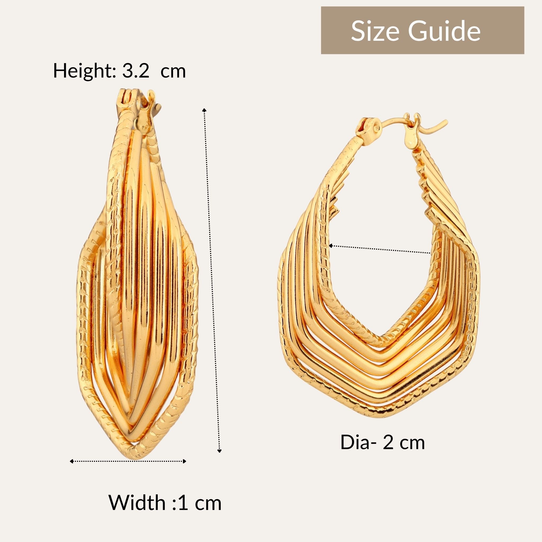 Royale Crest Hoops N3VO