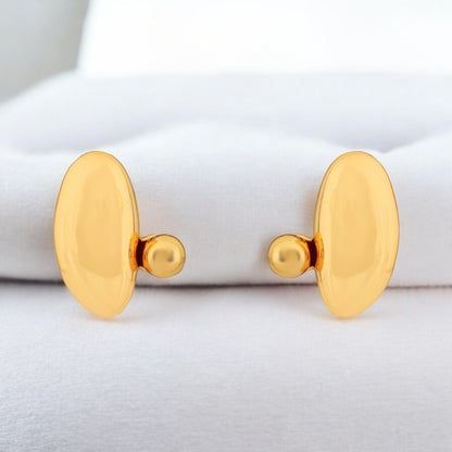 Celeste Orbit Stud Earrings