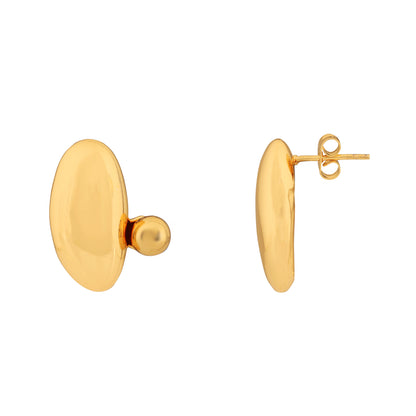 Celeste Orbit Stud Earrings