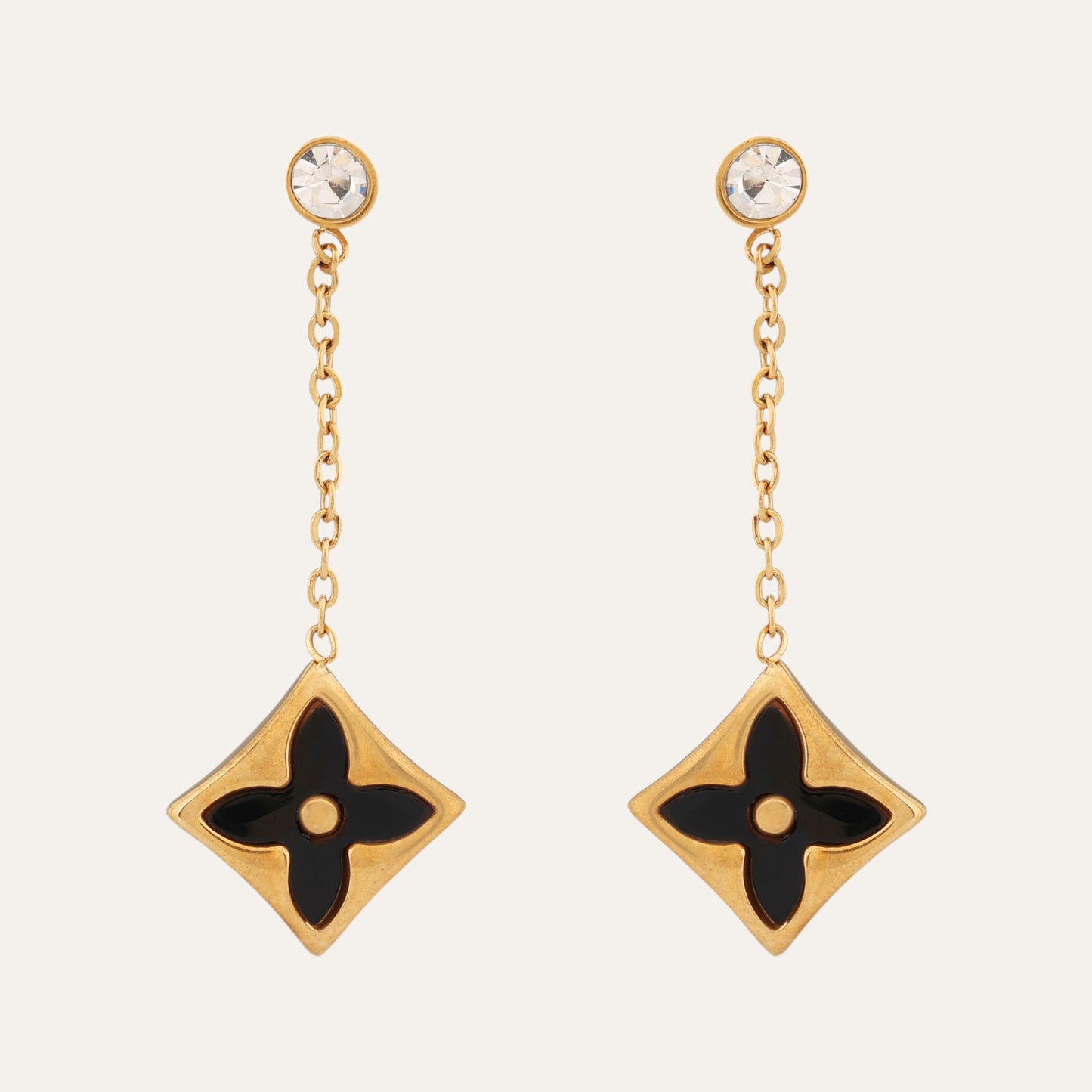 N3VO Noir Luxe Dangle Earrings