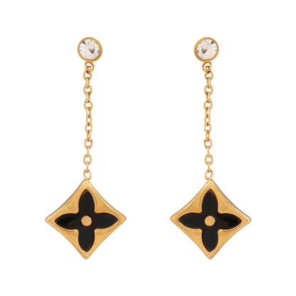N3VO Noir Luxe Dangle Earrings