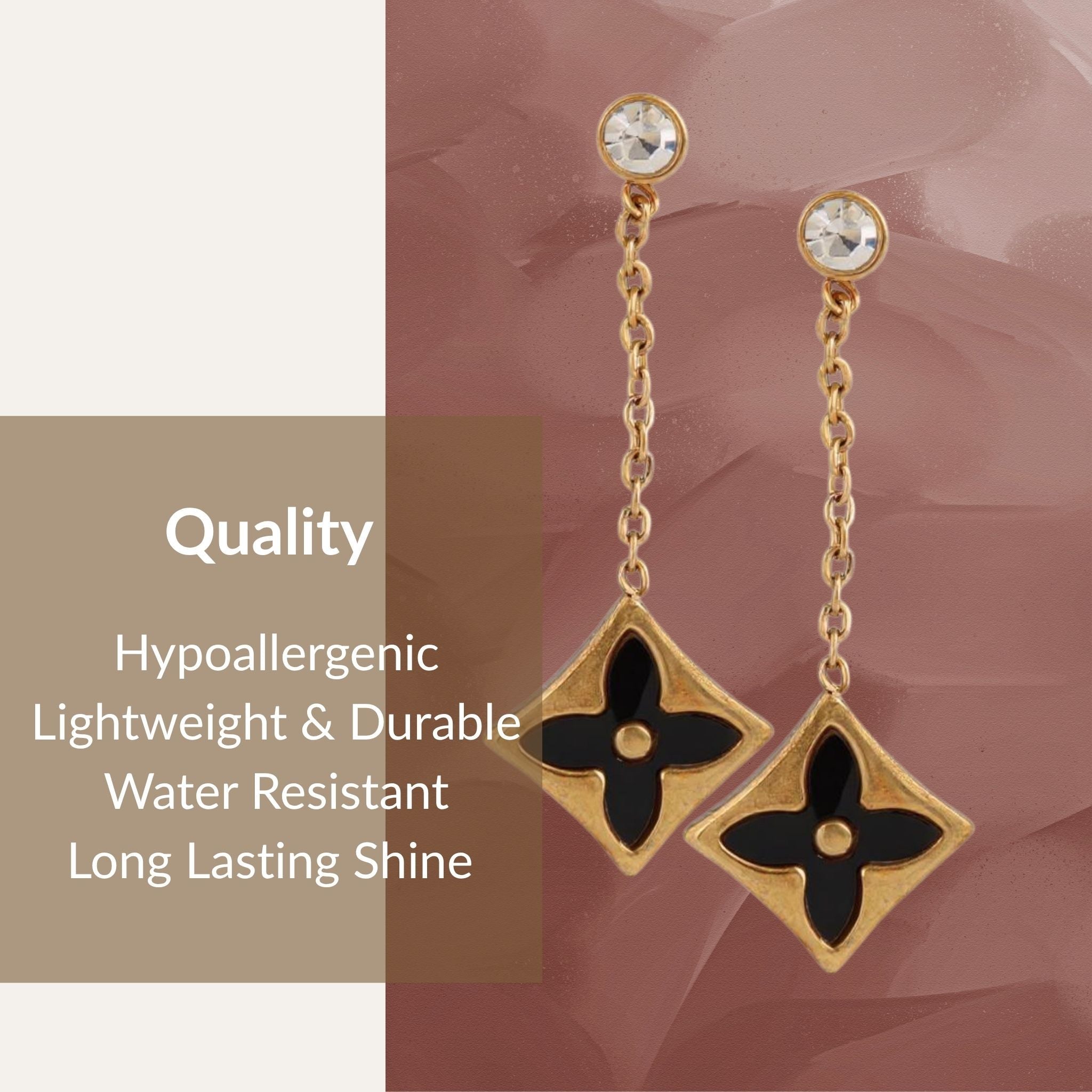 Noir Luxe Danglers N3VO