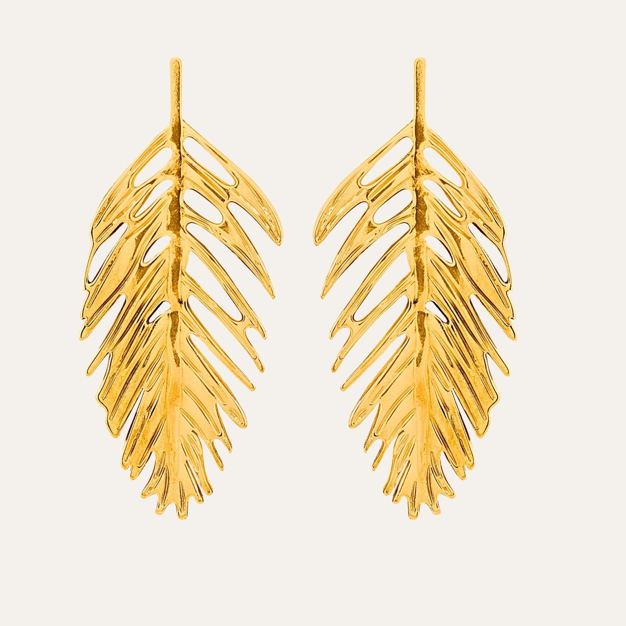 Golden Fern Studs N3VO