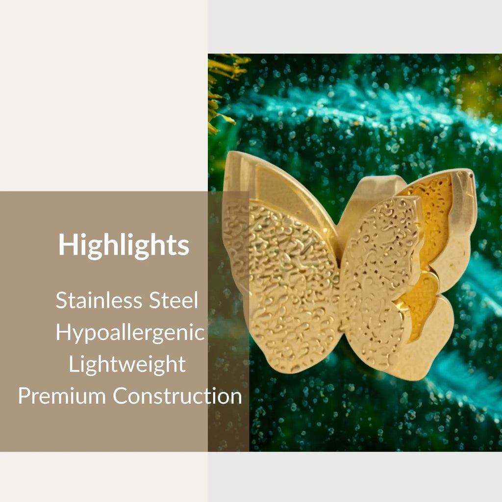 Papillon Glow Studs N3VO