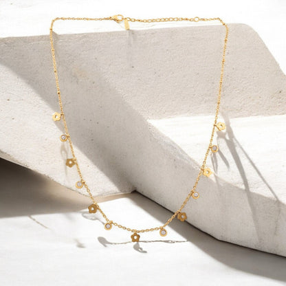 N3VO Fleurita Charm Necklace